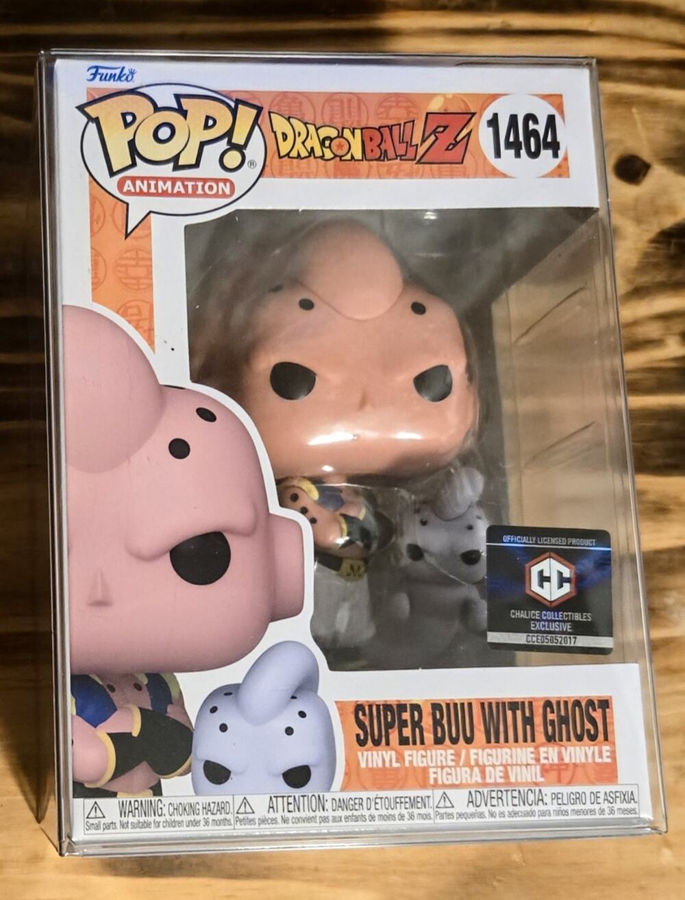 Funko Pop! DBZ Super Buu with Ghost #1464 Vinyl Animation Figure Dragon Ball Z